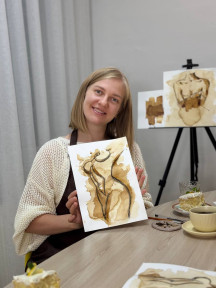 Кофейная живопись в Киеве