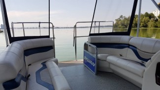 Прогулка на катере-понтон 10 чел. в Днепре