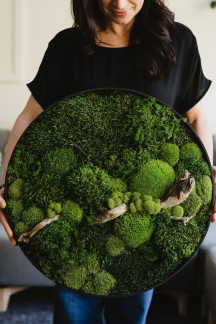 Майстер-клас картини з моху для дорослих у Києві