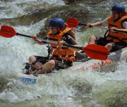 Рафтинг на Черном Черемоше, Карпаты (3,5км)