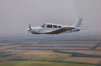 Політ на 4-х місному літаку Пайпер Дакота в Дніпрі