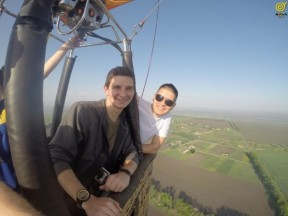 Політ на повітряній кулі в Харкові на двох