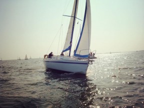 Прогулка на яхте (до 10 чел на борт) в Запорожье