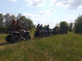 Езда на квадроциклах во Львове