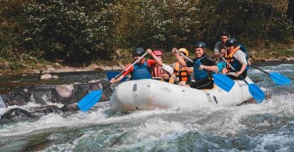 Рафтинг на Черном Черемоше, Карпаты (3,5км)