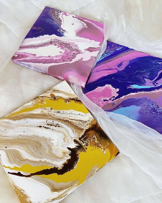 Мастер-класс Fluid Art в Киеве