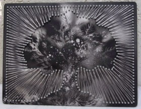 Картина в технике String-art в Черкассах