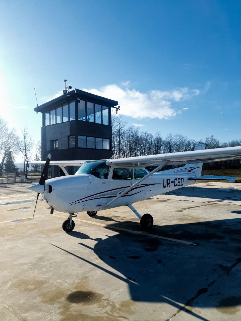 Політ на літаку Cessna 172 біля Івано-Франківська