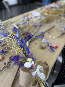 Мастер-класс плетения Пасхальной ивы