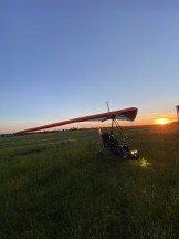 Полет на мотодельтаплане возле Львова