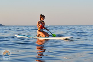 Прогулка на Сап-бордах в Одессе