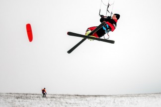 Майстер-клас сноукайтингу в Харкові