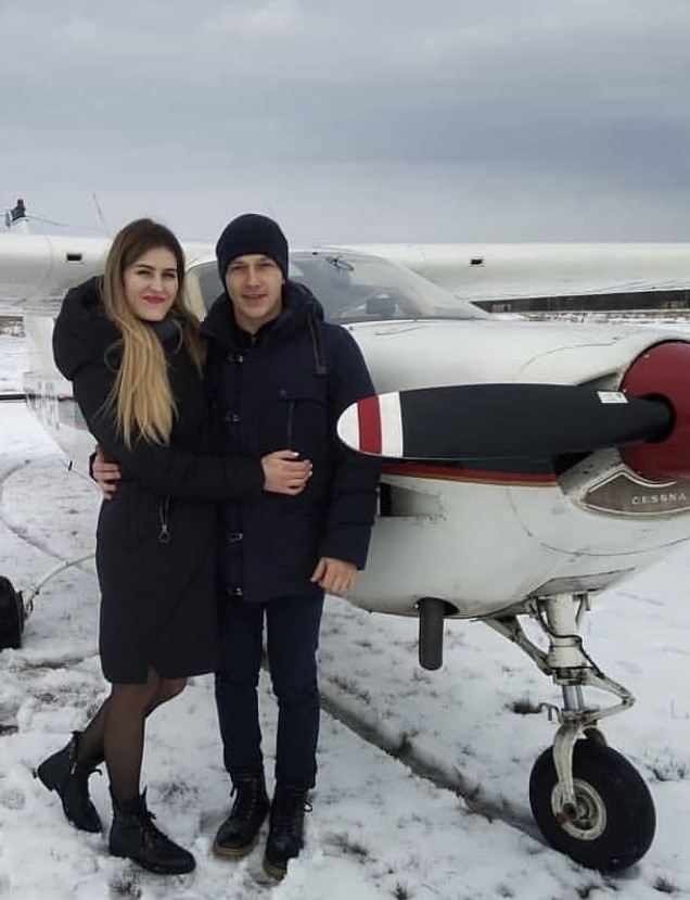 Політ на літаку Цесна в Сумах