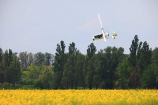 Політ на ґіроплані в Дніпрі
