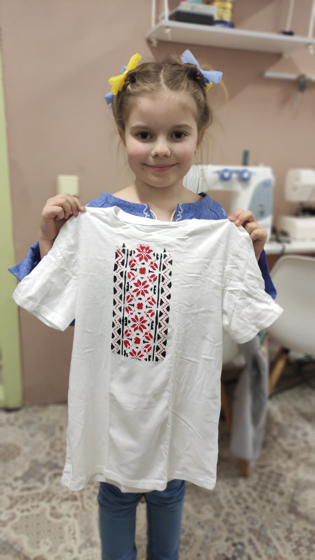 Индивидуальный урок по росписи ткани в Днепре