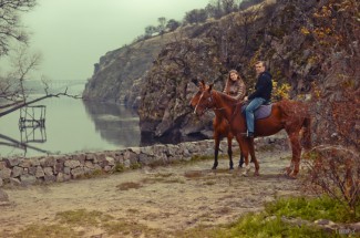Конная прогулка в Запорожье