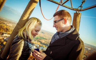 Романтический полет на шаре в Днепре