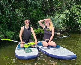 Прогулянка на САП-бордах в Запоріжжі