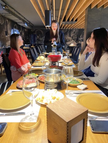 Мастер класс фондю для двоих  в Днепре.