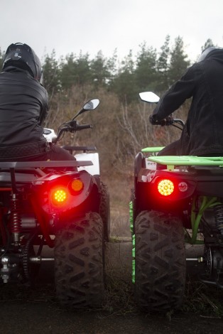 Прогулка на квадроциклах в Кропивницком