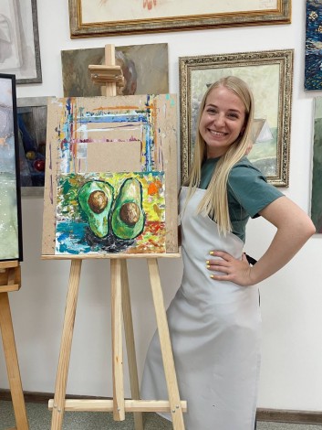 Мастер класс по живописи акрилом в Днепре