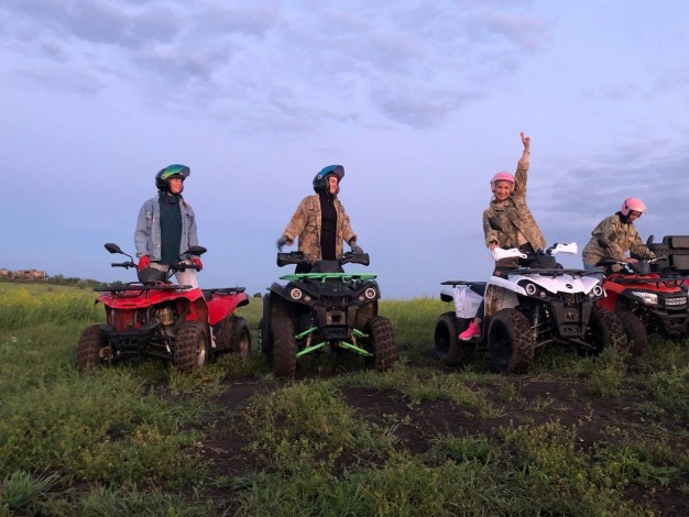 Прогулянка на квадроциклах в Одесі