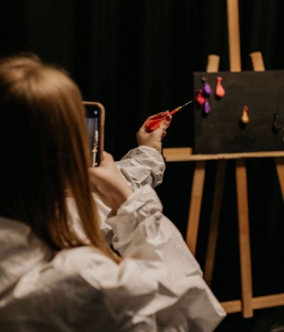 Малювання в темряві для дітей