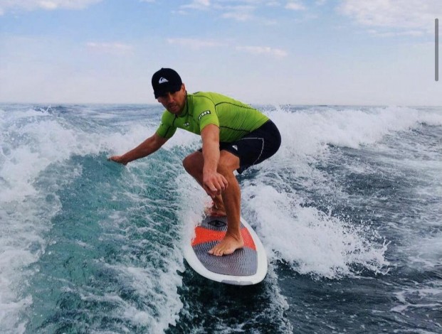 Вейксерфинг за катером в Одессе