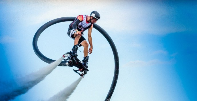 Політ на флайборді в Києві