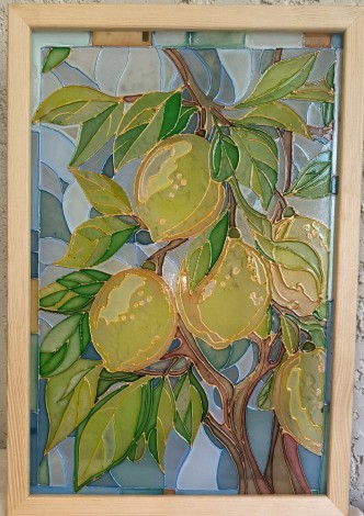 Вітражний розпис у Черкасах