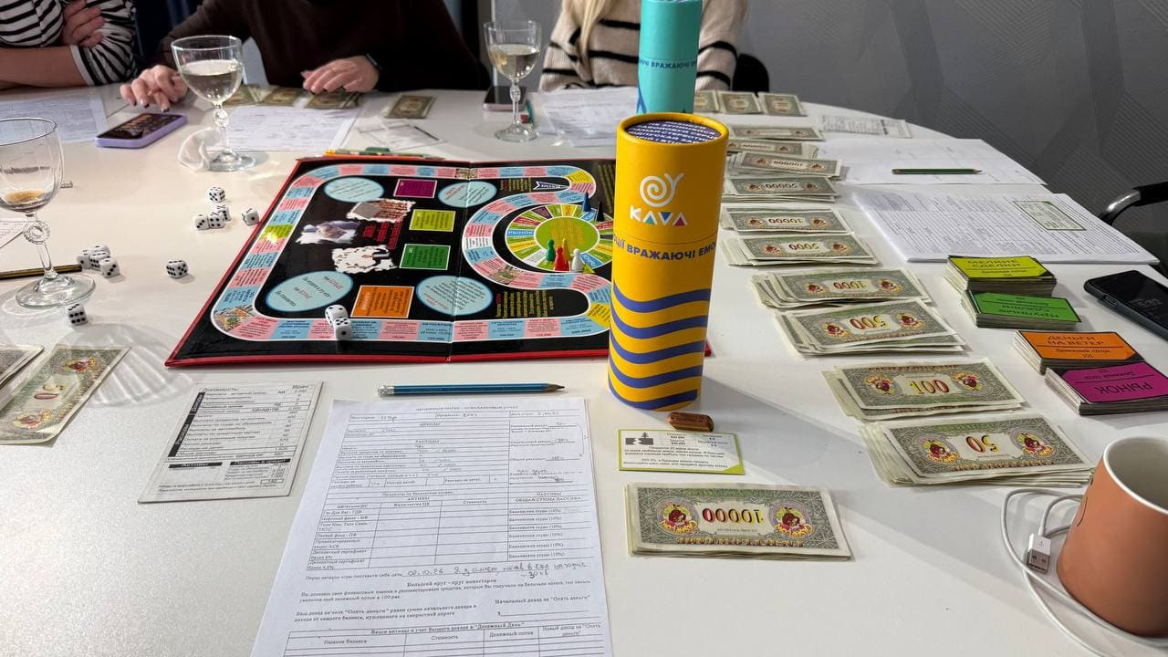 Финансовая игра Cashflow в Днепре - фото 3