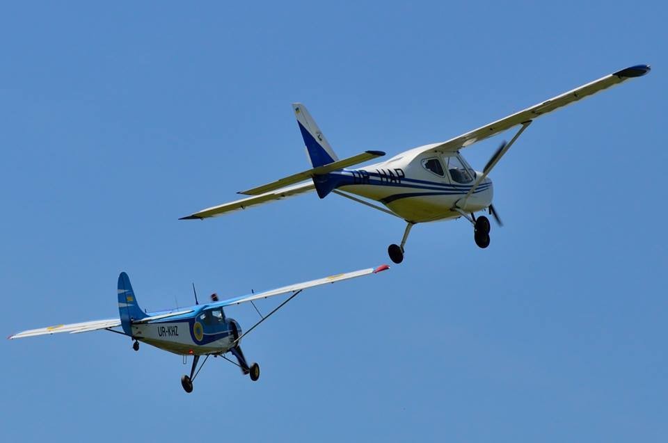 Ознакомительный полет на самолете К-10 Swift во Львове - фото 7