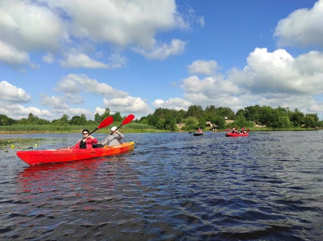 Одноденний сплав каяками по верхів’ях Стиру