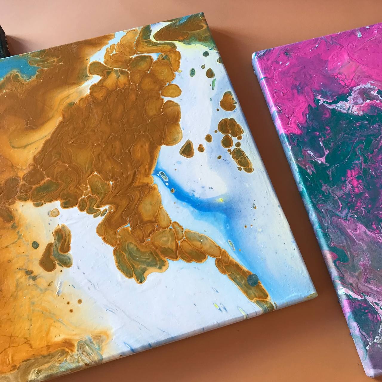 Мастер-класс Fluid Art во Львове - фото 8