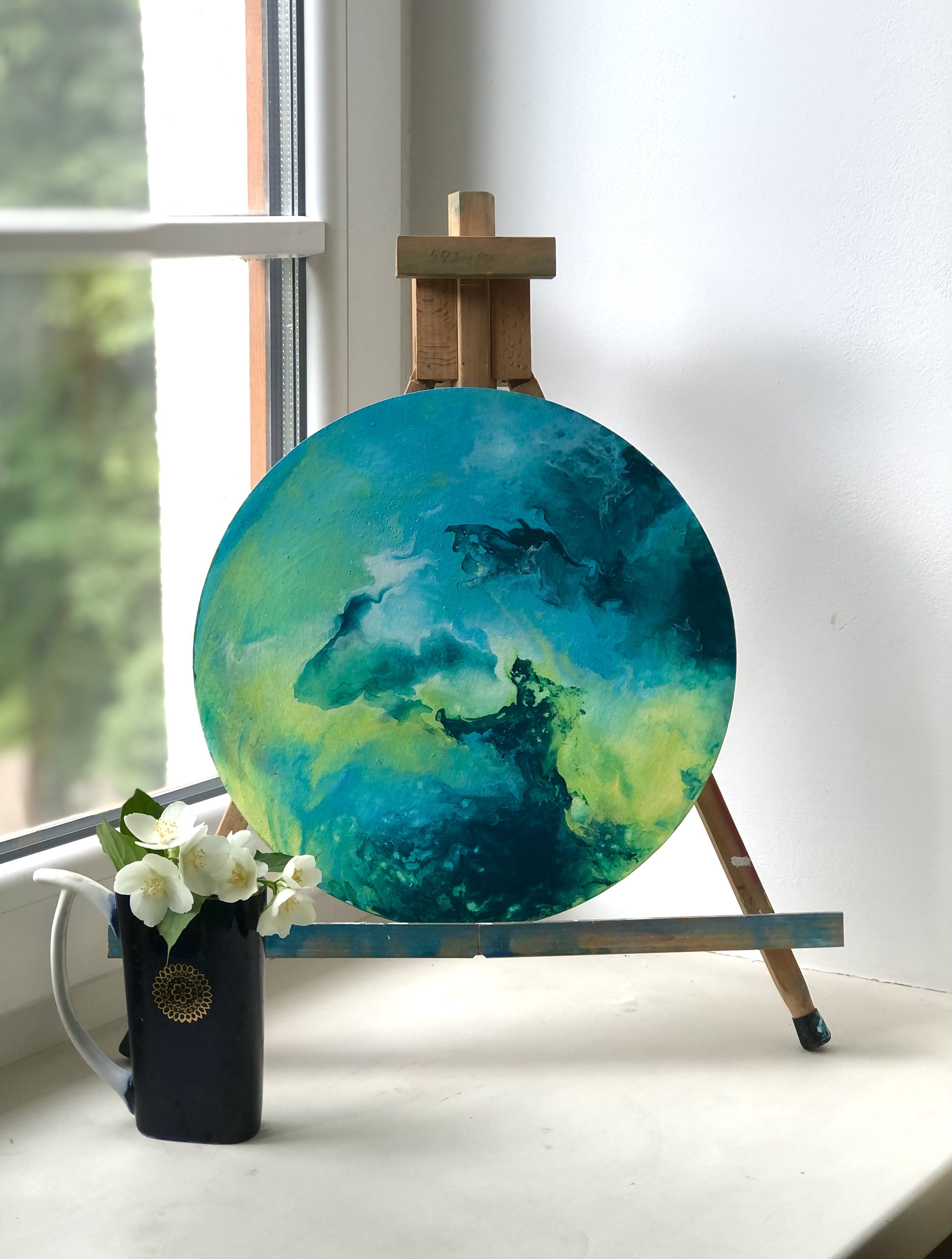 Индивидуальный мастер-класс - Fluid Art в Полтаве - фото 5