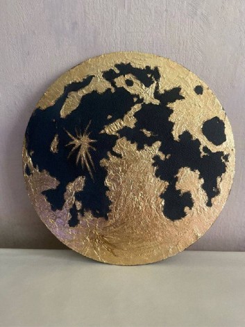 Майстер-клас малювання картини з додаванням поталі у Києві