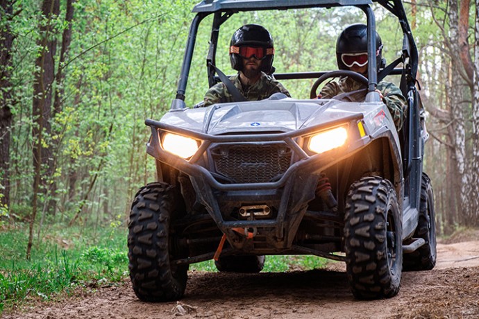 Езда на баги по бездорожью в Киеве