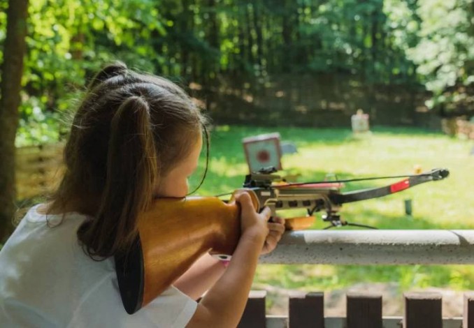 Стрільба з арбалета біля Рівного