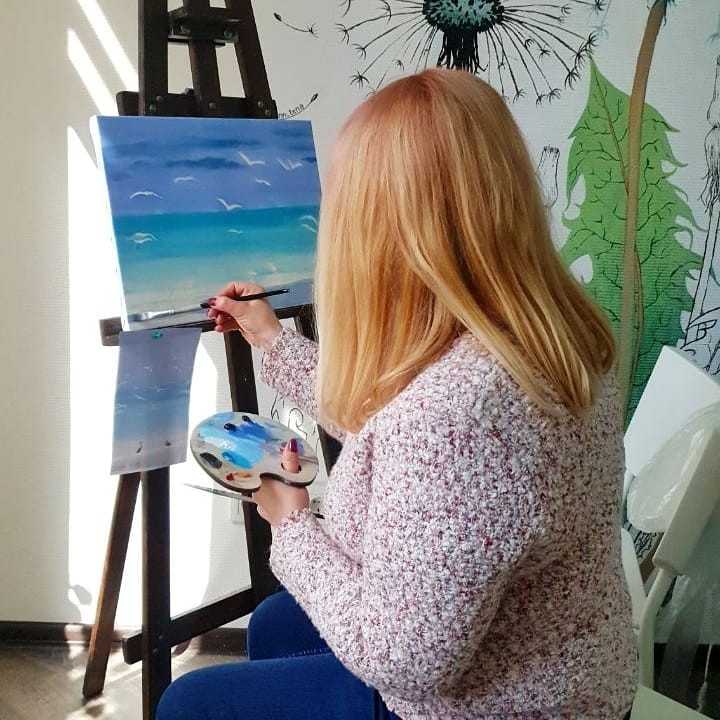 Індивідуальні творчі майстер-класи - Fluid Art в Одесі - фото 38