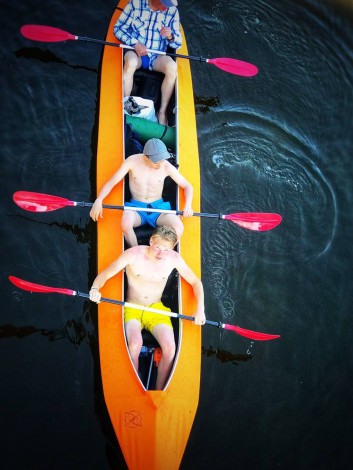 Сплав на байдарках в Полтаві