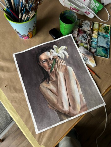 Мастер-класс акварельной живописи в Ивано-Франковске