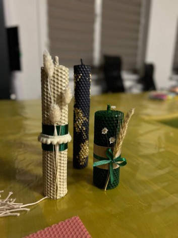 Майстер-клас воскової свічки в Івано-Франківськ