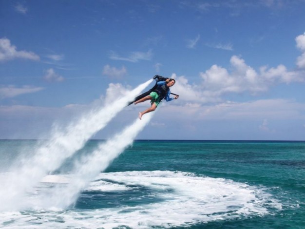 Полет на флайборде в Коблево, Одесса