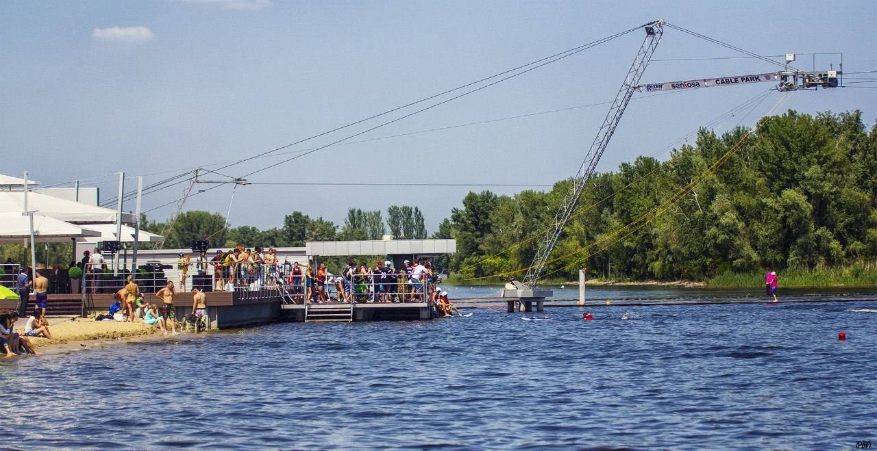 Водні лижі на кільцевій дорозі Sentosa у Дніпрі - фото 4