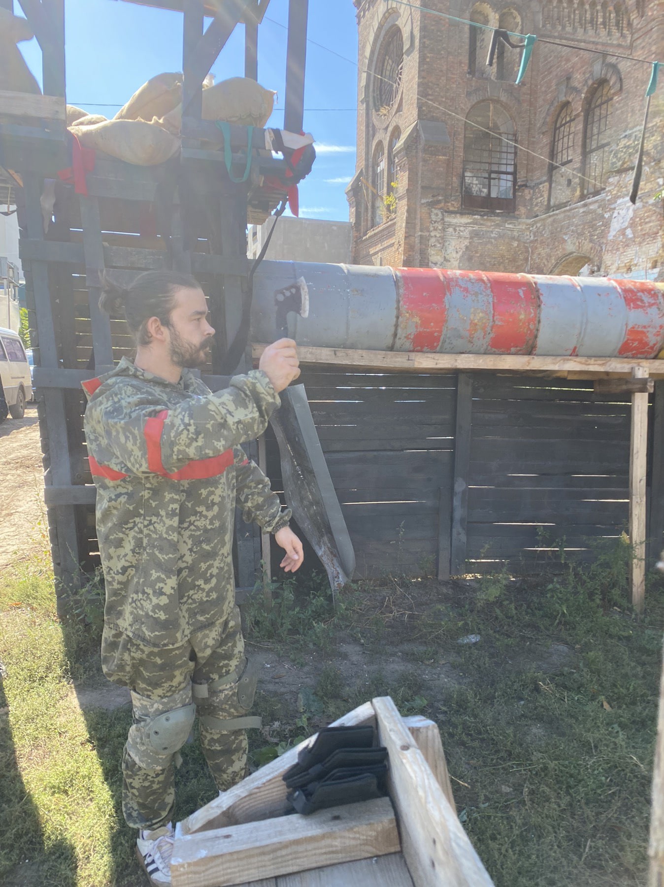 Метание топоров в Одессе - фото 17