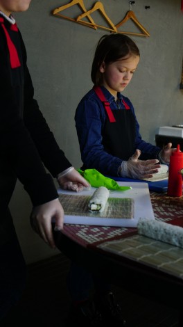 Майстер клас по приготуванню ролів для дітей