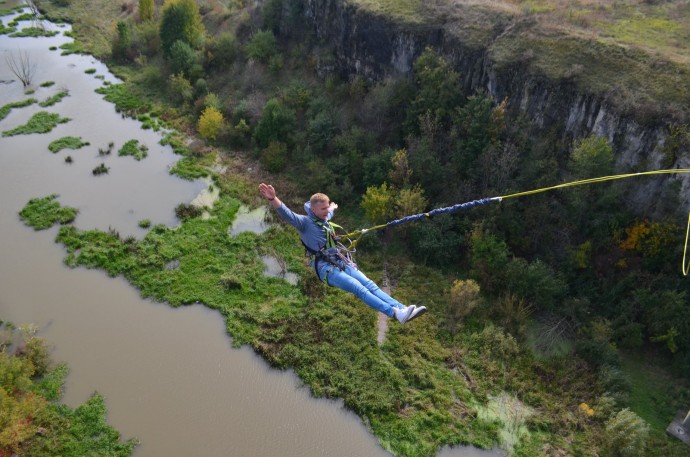 Роуп-джампінг в Камянці-Подільському