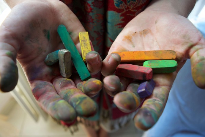 Мастер-класс рисования пастелью в Луцке