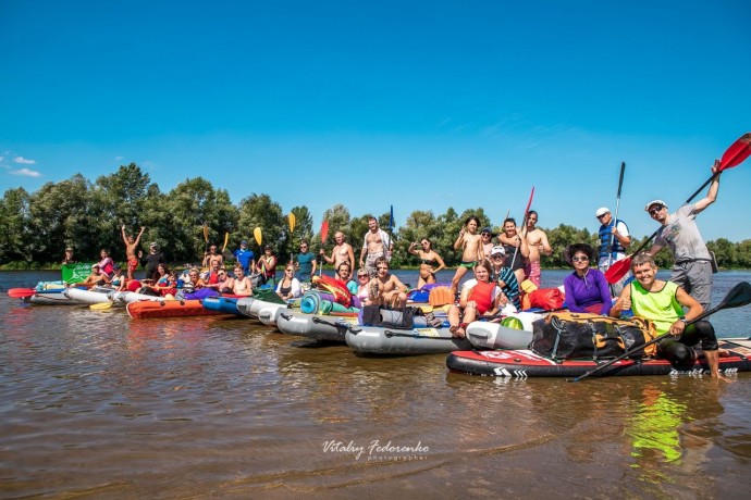 Дводенний сплав на байдарках та SUP-дошках по Дністру