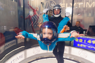 Полет в аеротрубе - Фото с полетов в аэротрубе FlyTime в Днепре